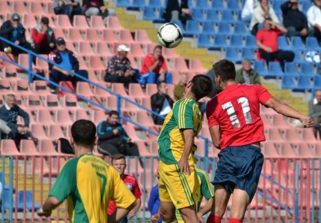 FC Bihor a remizat cu scorul de 1-1 cu CS Mioveni (FOTO)