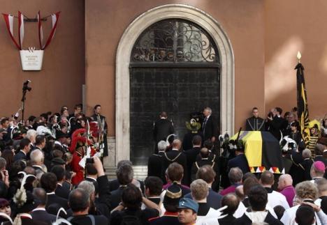 Funeralii fastuoase pentru moştenitorul ultimului împărat al Austro-Ungariei (FOTO)