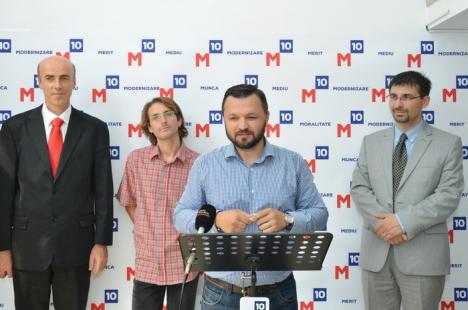 Partidul Monicăi Macovei, M10, caută adepţi în Bihor: 'Ieşiţi din zona de confort!'
