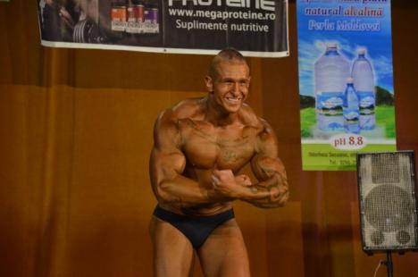 "Musculosul": Orădeanul Vlad Dornea a câştigat open-ul de culturism pentru începători organizat de multiplul campion naţional Ion Marin (FOTO)