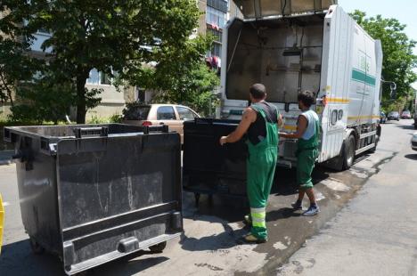 Spălarea de vară: RER Ecologic Service a reînceput spălarea şi dezinfectarea containerelor asociaţiilor de proprietari (FOTO)