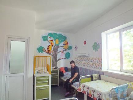 Voluntarii fundaţiei Amia au renovat secţia de copii a Spitalului TBC (FOTO)