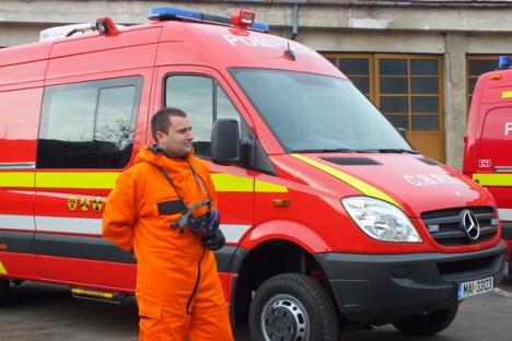 Pompierii bihoreni şi-au înjumătăţit timpii de intervenţie, pe bani europeni (FOTO)