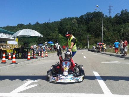 Antonio Cohuţ a câştigat şi cursa de la Reşiţa din campionatul naţional de karting (FOTO)