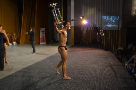 "Musculosul": Orădeanul Vlad Dornea a câştigat open-ul de culturism pentru începători organizat de multiplul campion naţional Ion Marin (FOTO)