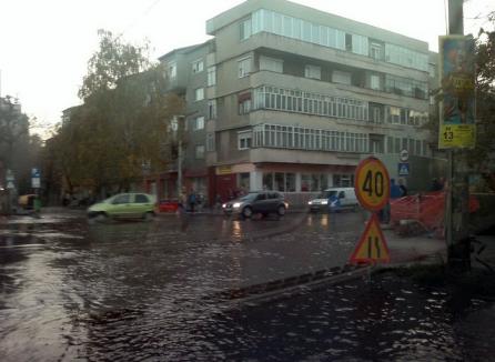 Un "Dorel" a lăsat jumătate din cartierul Ioşia fără apă potabilă după ce a săpat un puţ ... în conducta magistrală! (FOTO)