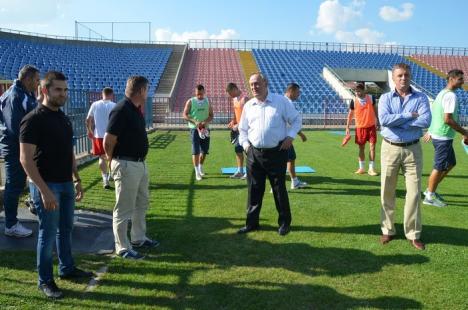 FC Bihor va evolua în liga a doua. Cornel Popa: Jucătorii îşi vor primi salariile la timp (FOTO)