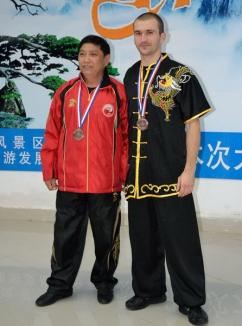 Un jandarm orădean, medaliat cu bronz la Campionatul Mondial de "arta războiului"