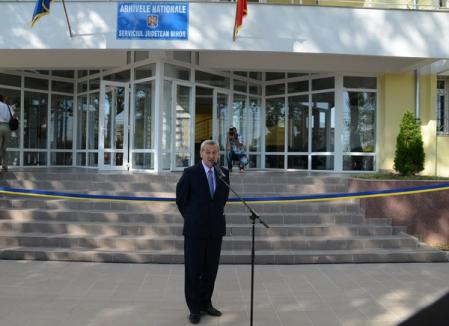 A fost inaugurat noul sediu al Arhivelor Naţionale Bihor, cel mai modern din România (FOTO)