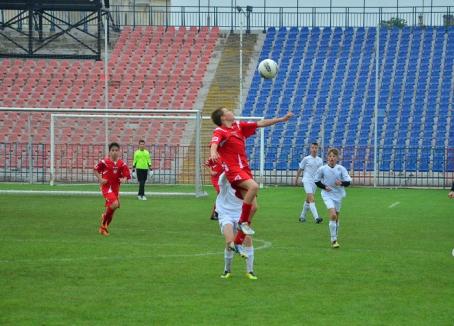 Joc bun în ultima etapă a turneului zonal pentru juniorii D de la FC Bihor (FOTO)