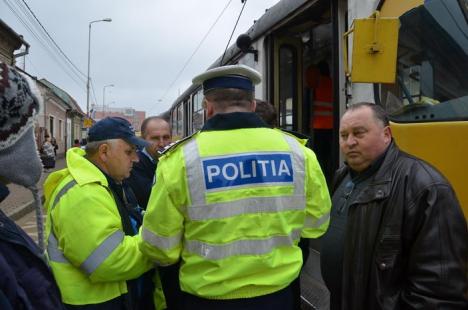Accident mortal în centrul Oradiei: un pensionar a fost lovit de un tramvai (FOTO)