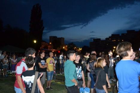 Serbările Cetăţii 2012: Concertele de vineri au strâns puţini orădeni (FOTO)