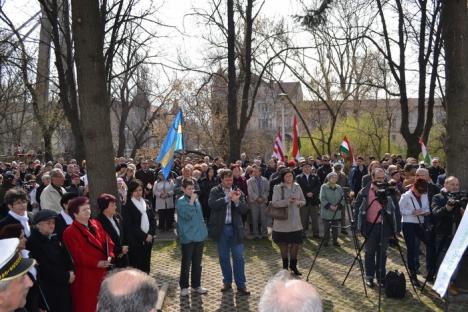 Ziua Maghiarilor: Tokes pledează pentru autonomia întregii Transilvanii (FOTO)