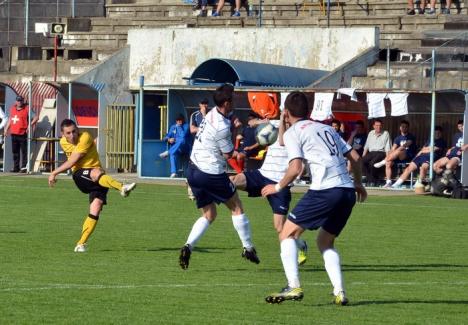 CS Oşorhei a învins liderul printr-un gol reuşit de Todea (FOTO)