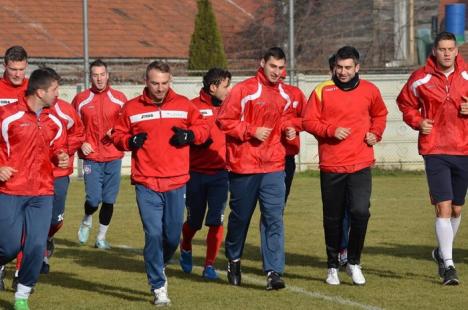 FC Bihor şi-a reluat antrenamentele, sub comanda noului staff tehnic (FOTO)
