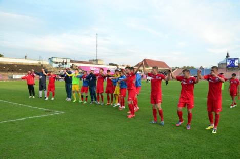 FC Bihor, eliminată cu greu din Cupa României, de U Cluj: 5-6, după penalty-uri (FOTO)