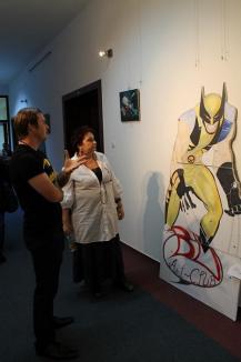 Ziua Porţilor Deschise: teatru, Lecturi Urbane, expoziţii de benzi desenate şi demonstraţie culinară, la Biblioteca Judeţeană (FOTO)