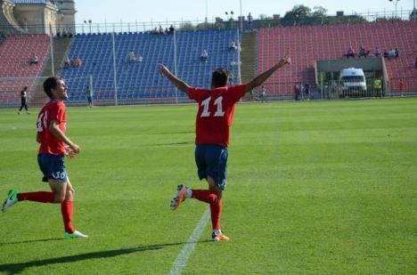 Niculescu a debutat "acasă" cu victorie: FC Bihor a bătut Luceafărul cu 2-1 (FOTO)