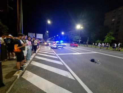 Un nou accident grav pe bulevardul Cantemir din Oradea: O femeie a fost lovită pe trecerea de pietoni (FOTO)