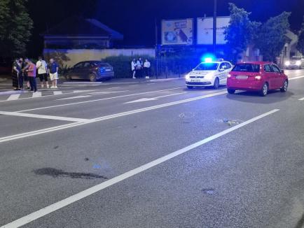 Un nou accident grav pe bulevardul Cantemir din Oradea: O femeie a fost lovită pe trecerea de pietoni (FOTO)