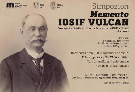 'Memento Iosif Vulcan' la Oradea: Simpozion dedicat întemeietorului revistei Familia