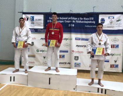 Patru medalii pentru judoka orădeni la Naționalele de la Miercurea Ciuc