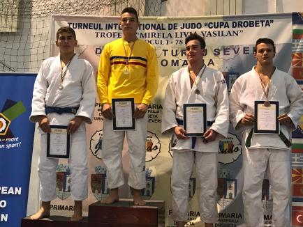 Orădeanul Alex George Creț, locul 9 la Cupa Europeană de judo pentru cadeți din Italia