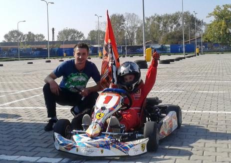 Antonio Cohuţ s-a impus şi în Cupa Olteniei la karting