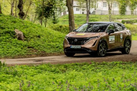 Nissan Ariya a primit trofeul 'Best Electric Car in Romania 2023'
