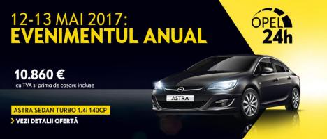 Opel 24h: Profită de cele mai bune oferte Opel din an pe 12-13 mai! (FOTO)