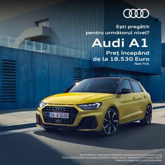 Noul Audi A1 poate fi al tău!