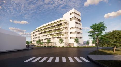 Nou proiect în centrul Oradiei: În locul unei clădiri vechi va răsări un imobil cu două etaje și mansardă (FOTO)