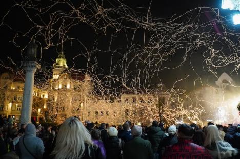 Sandra, vedeta anilor '80, a concertat în Piața Unirii, în ultima seară de Oradea FestiFall (FOTO/VIDEO)