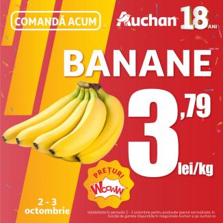 Auchan marchează 18 ani de la deschiderea primului magazin și sărbătorește, alături de clienți, cu peste 1.000 de oferte și reduceri senzaționale