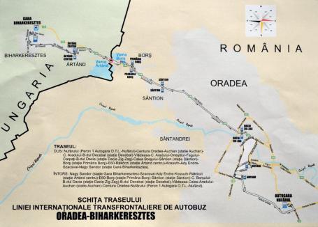 OTL reia sâmbătă cursele de autobuz Oradea – Biharkeresztes