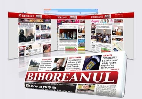 BIHOREANUL şi eBihoreanul.ro, lideri de audienţă în presa locală