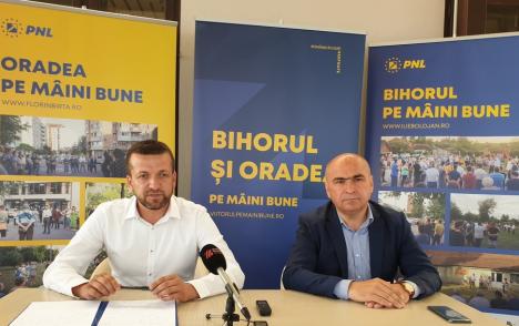 Birta şi Bolojan în campanie: Cei doi candidaţi PNL au prezentat priorităţi pentru Primăria Oradea şi Consiliul Judeţean Bihor (VIDEO)