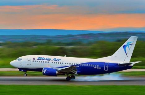 Surpriză: Primele zboruri ale Blue Air pe ruta Oradea-Torino au fost anulate!