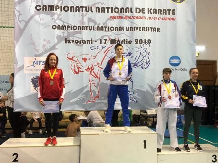 Orădencele de la CS Crişan – LPS Bihorul, pe podium la Naţionalele de Karate Insterstil WKF