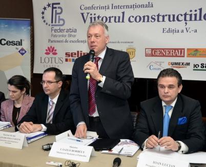 Ministrul Borbely, la Oradea: Constructorii ar trebui să se unească pentru a putea participa la marile licitaţii pe investiţii de mediu (FOTO)