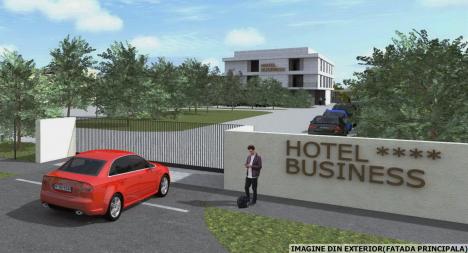 Se construieşte un Business Hotel în parcul industrial din Oradea. Cum va arăta (FOTO)