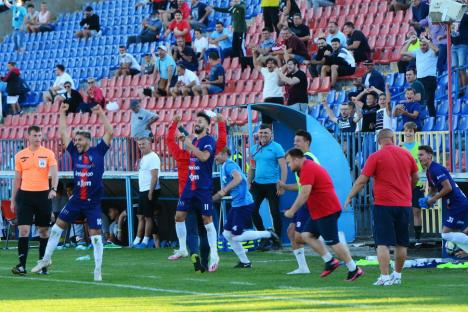 Performanţă: CA Oradea a învins U Cluj şi s-a calificat în şaisprezecimile Cupei României! (FOTO)