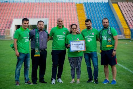 Promovați după primul an: Componenții echipei CAO Oradea au fost premiați de AJF Bihor (FOTO)