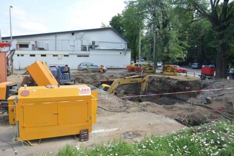 Lunga vară fierbinte: Compania de Apă Oradea investeşte 10 milioane euro în reabilitarea reţelelor de apă şi canalizare (FOTO)