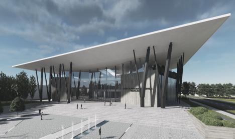 Consiliul Județean Bihor a semnat contractul cu firma care va proiecta Centrul Cultural Multifuncțional (FOTO)