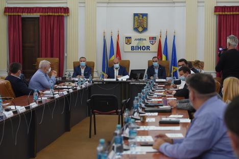 Membrii Consiliului Județean Bihor și-au împărțit frățește Consiliile de Administrație