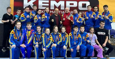 Sportivii bihoreni şi-au adjudecat 13 titluri de campioni și 6 de vicecampioni la Campionatele Naţionale de semi-kempo de la Bucureşti!