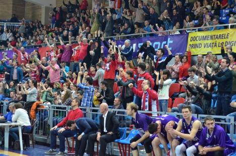 După un meci de mare luptă, CSM U Oradea a învins BCM U Piteşti cu 104-97 (FOTO)