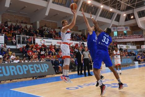 Fără mobilizare, CSM CSU Oradea a pierdut la 20 de puncte ultimul joc din Grupa D a FIBA Europe Cup (FOTO)