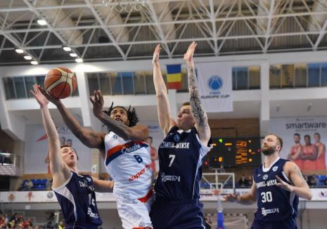 'Roş-albaştrii' orădeni joacă miercuri în Belarus ultimul meci din grupa J a FIBA Europe Cup